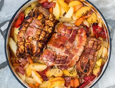 You are currently viewing Rôti de porc dalmate (Chef Ivica, Croatie, 1982)