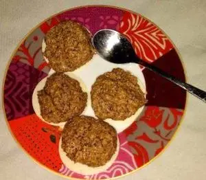 Lire la suite à propos de l’article Biscuits de Noël Schokolademakronen (Margot)
