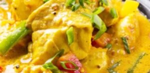 Lire la suite à propos de l’article Dos de cabillaud au curry façon Elisabeth (Bordeaux)