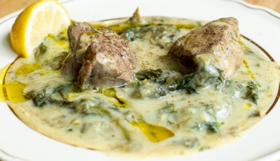 You are currently viewing Agneau fricassé avgolemono – Chef Roulis – 1982