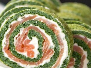 Lire la suite à propos de l’article Bûche saumon-épinards (Marie-Agnès Blais)