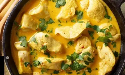 You are currently viewing Escalopes de dinde créole à la coriandre