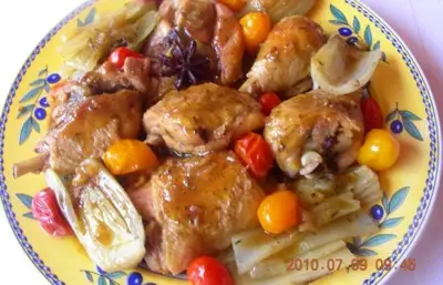 You are currently viewing Estouffade de poulet au fenouil