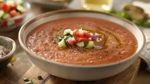 Lire la suite à propos de l’article Gaspacho avec ail