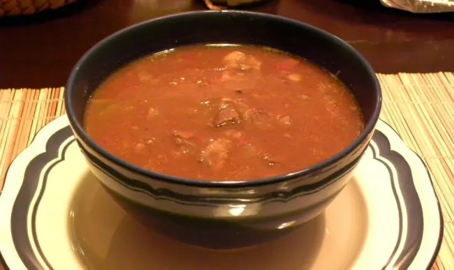 You are currently viewing Gulaschsuppe (soupe de goulasch)