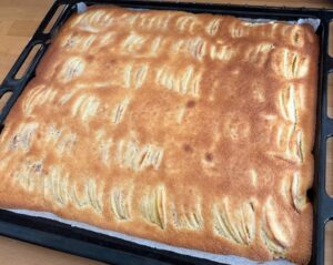 Lire la suite à propos de l’article Apfelkuchen (gâteau aux pommes) de Stetten AKM
